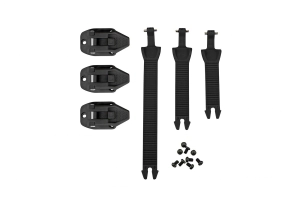 z- KIT REPUESTO REEMPLAZO CORREAS Y HEBILLAS BOTA GARGOR NEGRO UFO
