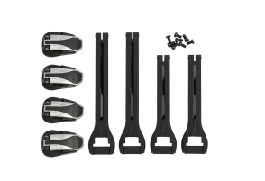 z- KIT REPUESTO REEMPLAZO HEBILLA Y CORREA (4) BOTA XANDER UFO NEGRO