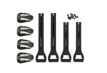 z- KIT REPUESTO REEMPLAZO HEBILLA Y CORREA (4) BOTA XANDER UFO NEGRO