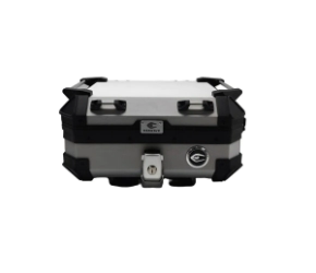 TOP CASE 27L MINI COOCASE ALUMINIO 1,5mm + DIVISOR Y ELASTICOS