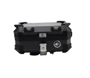 TOP CASE 27L MINI COOCASE ALUMINIO 1,5mm + DIVISOR Y ELASTICOS