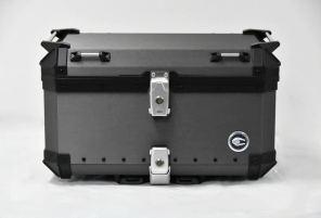 TOP CASE ALU 65L COOCASE ALUMINIO 1,5mm + DIVISOR Y ELASTICOS