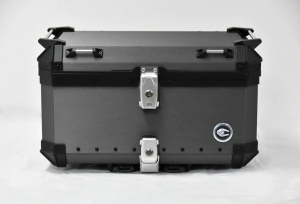 TOP CASE ALU 65L COOCASE ALUMINIO 1,5mm + DIVISOR Y ELASTICOS
