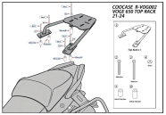 PORTA BAUL SUPERIOR VOGE 650 21/24 COOCASE