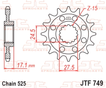 PI&Ntilde;ON JT PANIGALE DIAVEL MULTI V4 16D