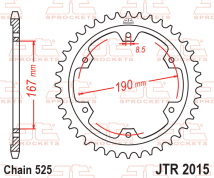 CORONA JT TRUMPH TIGER 850 900 21/25 50D