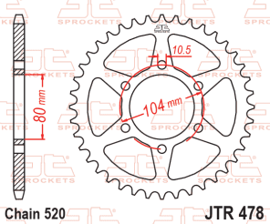 CORONA JT CF 400 NK GT 22-23 54D