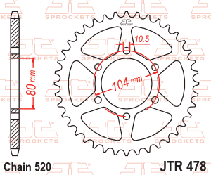 CORONA JT CF 400 NK GT 22-23 54D