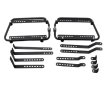 SOPORTE UNIVERSAL LATERAL TOP CASE PARA TODA MOTO ALUMINIO COOCASE