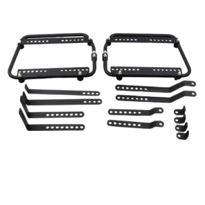 SOPORTE UNIVERSAL LATERAL TOP CASE PARA TODA MOTO ALUMINIO COOCASE