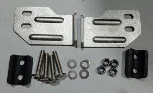Z REPUESTO BAULERA LATERAL 36L Q2 CIERRE INFERIOR 3.0 CON PESTILLO CON TORNILLOS Y ACCESORIOS