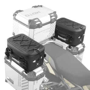 BOLSO EXTENCION DE BAULERA LATERAL IMPERMEABLE 16L BLACK RHINOWALK