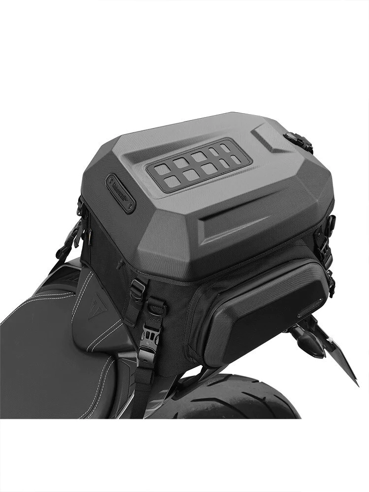 BOLSO TRASERO RIGIDO EXPANSIBLE 23L-35L BLACK MATTE RHINOWALK