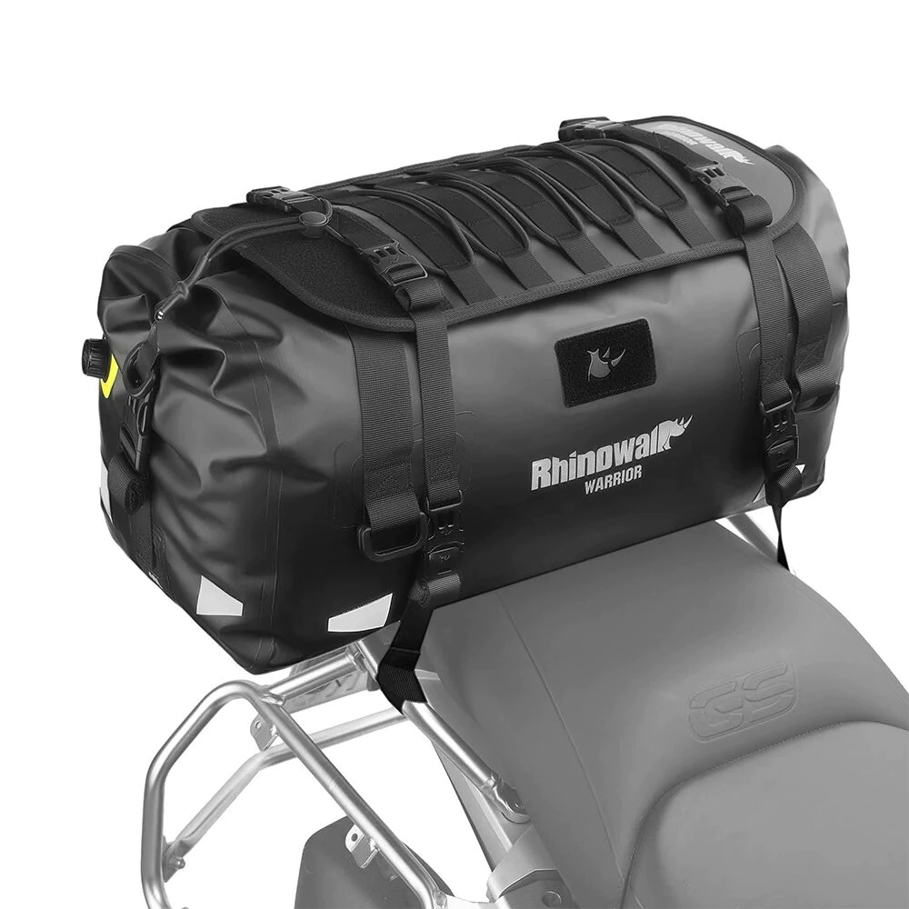 BOLSO TRASERO IMPERMEABLE 20L WARRIOR BLACK RHINOWALK