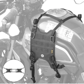 BOLSO BASE DE MONTAJE PARA TANQUE UNIVERSAL BLACK RHINOWALK