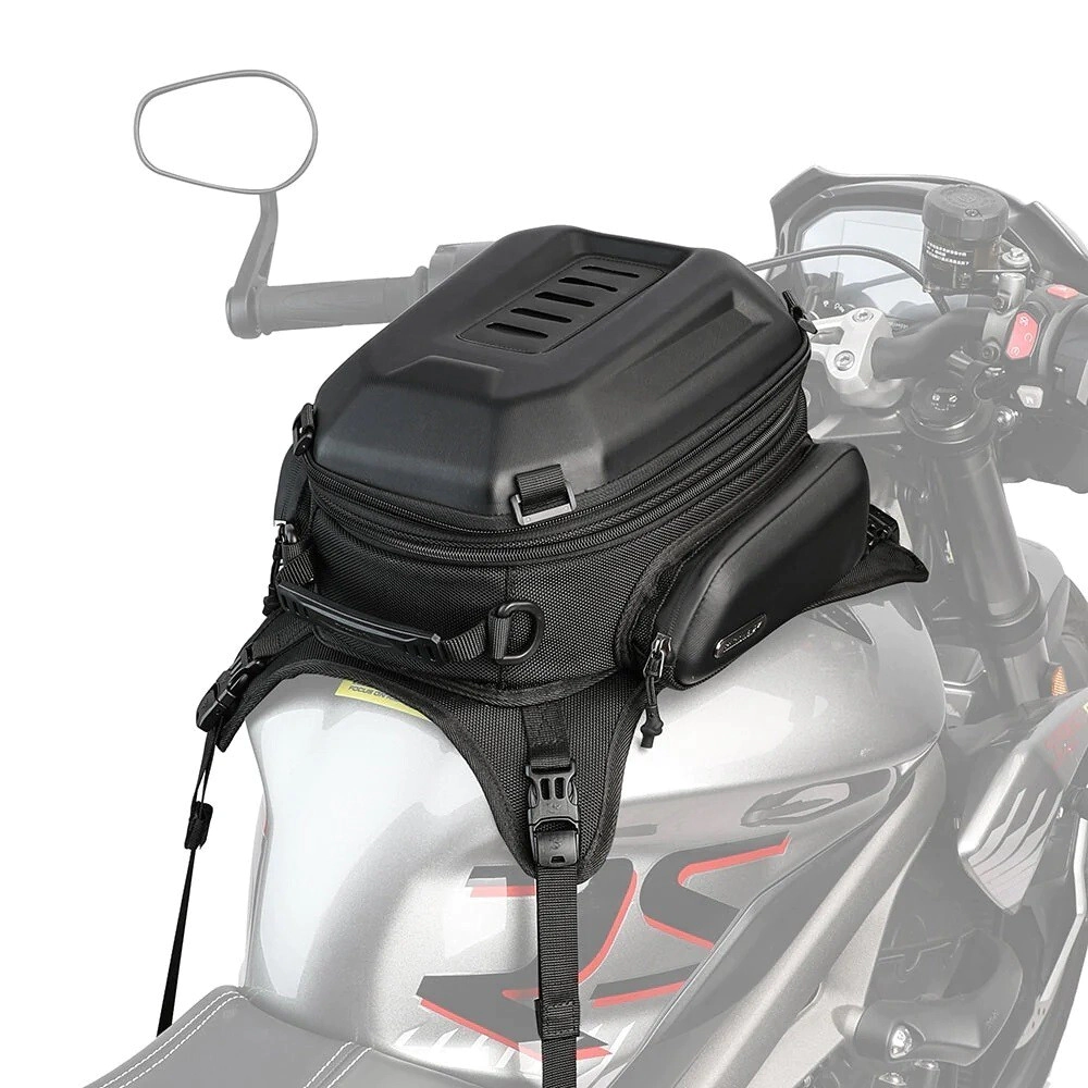 BOLSO & MOCHILA TANQUE RIGIDO EXPANSIBLE UNIVERSAL 15L-18L BLACK RHINOWALK