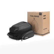 BOLSO & MOCHILA TRASERO RIGIDO EXPANSIBLE 12L-18L BLACK MATTE RHINOWALK