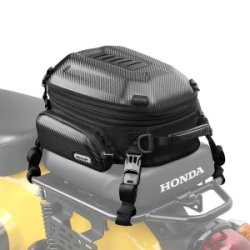 BOLSO & MOCHILA TRASERO RIGIDO EXPANSIBLE 12L-18L BLACK MATTE RHINOWALK
