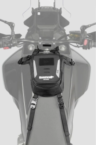 BOLSO TANQUE & MUSLERA IMPERMEABLE BLACK 2,4L RHINOWALK