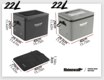 BOLSO COOLER 22L FORTRESS SERIES X GREY RHINOWALK