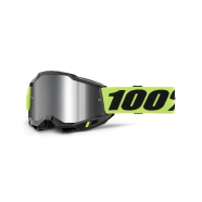 ACCURI 2 Goggle Neon Yellow - Silver Mirror Lens