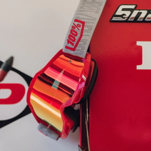 ACCURI 2 Goggle Gatorback - Red Mirror Lens