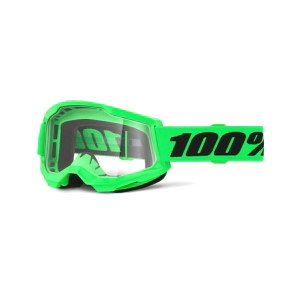STRATA 2 Goggle Neon Green - Clear Lens
