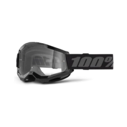 STRATA 2 JUNIOR Youth-Ni�o Goggle Black - Clear Lens