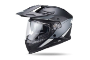 COSMOS TOURER CROSSOVER HELMET NEGRO Y GRIS 