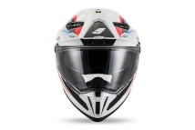COSMOS TOURER CROSSOVER HELMET BLANCO, AZUL Y ROJO