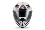 COSMOS TOURER CROSSOVER HELMET BLANCO, AZUL Y ROJO