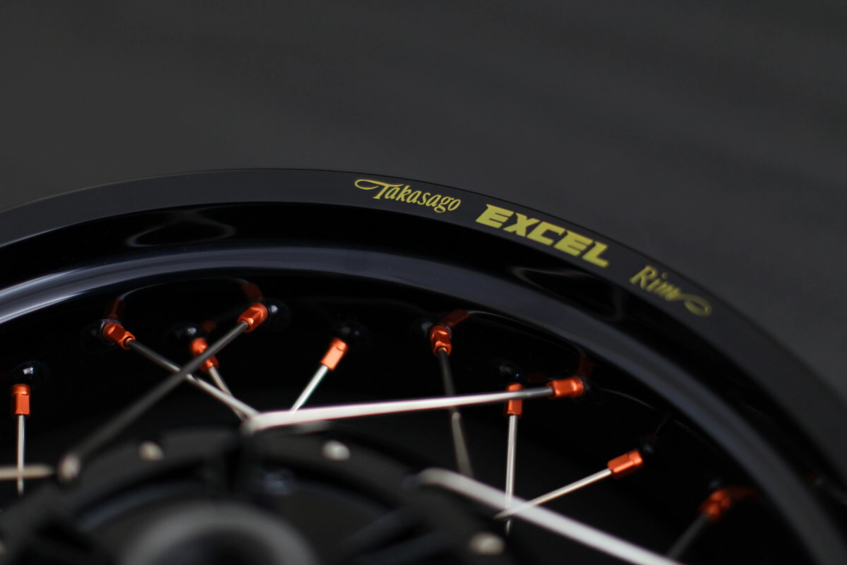 TAKASAGO EXCEL TRAS 19x1.85 36H KTM HUSQ SUZ SHERCO BLACK NEGRA LLANTA ARO RIM