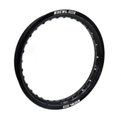 EXCEL ONE TRAS 18x2.15 36H KLX300 KAWA SUZ BLACK NEGRA TALON HUBS. LLANTA ARO RIM