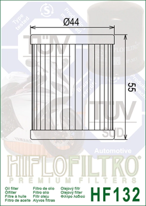 FILTRO ACEITE HIFLO DR125/200 LT 160-300 4WD BETA