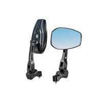 ESPEJOS SQUARE MANUBRIO 480&deg; BLUE ALU 6063 CNC HD ANTI-FOG ANTI-REFLEX HIDR&Oacute;FOGO UNIVERSAL KEWIG