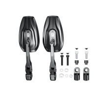 ESPEJOS SQUARE MANUBRIO 480&deg; BLUE ALU 6063 CNC HD ANTI-FOG ANTI-REFLEX HIDR&Oacute;FOGO UNIVERSAL KEWIG