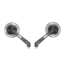 ESPEJOS ROUND MANUBRIO REBATIBLE BLUE ALU 6063 CNC HD ANTI-FOG ANTI-REFLEX HIDR&Oacute;FOGO UNIVERSAL KEWIG