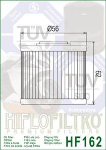 FILTRO ACEITE HIFLO BMW 1300