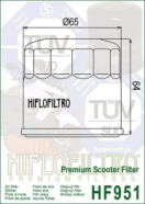 FILTRO ACEITE HIFLO T-MAX 530/560 SCOOTER TMAX HON/YAM
