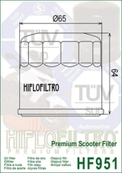FILTRO ACEITE HIFLO T-MAX 530/560 SCOOTER TMAX HON/YAM