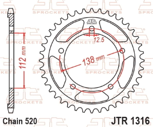 CORONA JT HONDA CB750 A-P/R/S HORNET R ABS 23/25 45D