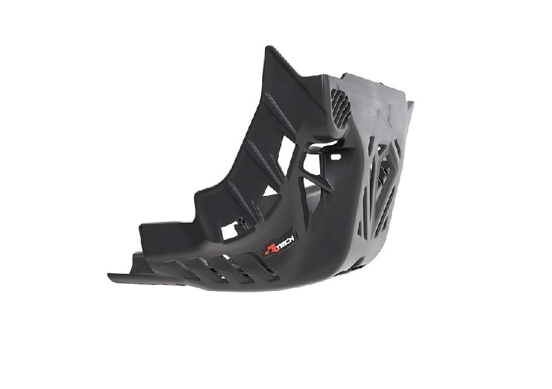 CUBRE CARTER HONDA TRANSALP 750 23/26 RTECH NEGRO