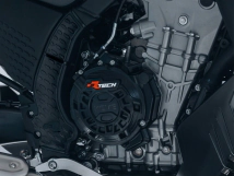 CUBRE CUADRO CHASIS KOVE 800X PRO/RALLY/GT 24/26 RTECH NEGRO