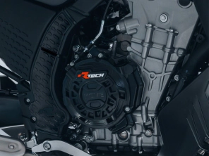 CUBRE CUADRO CHASIS KOVE 800X PRO/RALLY/GT 24/26 RTECH NEGRO