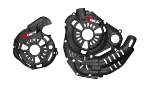 TAPA MOTOR EMBRAGUE YAMAHA TENERE 700/RALLY 19/24 700WORLDRAID 22/25  RTECH NEGRO