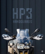 CUBRE PU�OS HP3 ADVENTURE RTECH NEGRO