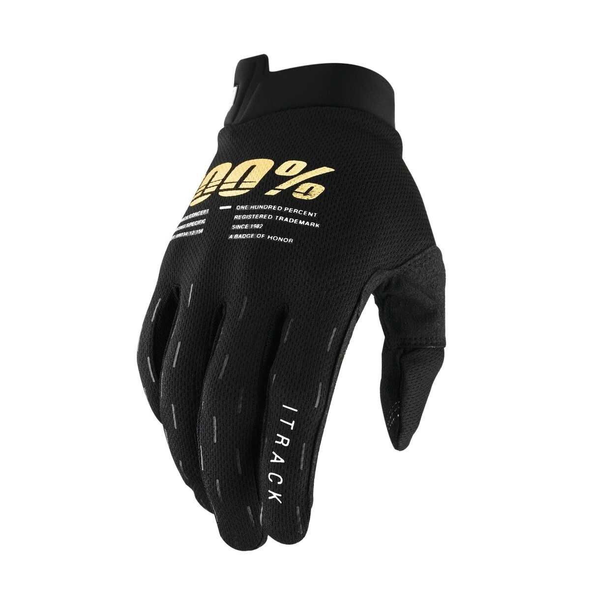 ITRACK Youth Guante Moto Black XL 100%