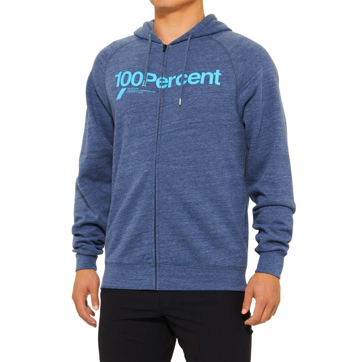 CAMPERA KERV Zip Hoodie Fleece Heather Navy - S