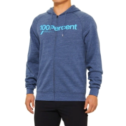 CAMPERA KERV Zip Hoodie Fleece Heather Navy - S