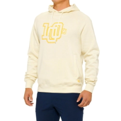 BUZO VARSITY Pullover Hoodie Fleece Beige